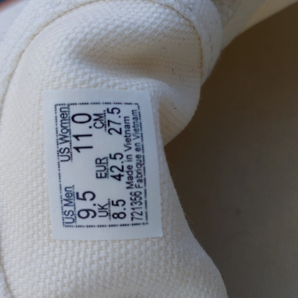 Vans Classic Low Skateboard Shoes Cream Gray Canvas Unisex Men's 9.5 Women's 10 - Picture 9 of 17